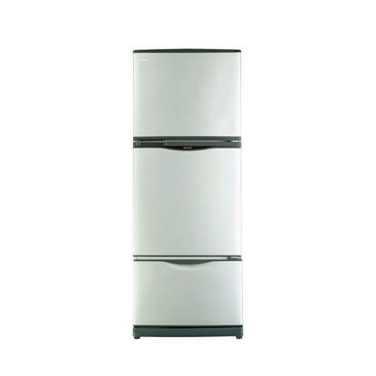 TOSHIBA Refrigerator No Frost 351 Liter, Silver - GR-EFV45-S