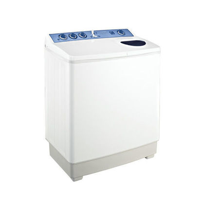 TOSHIBA Washing Machine Half Automatic 7 Kg, 2 Motors, Pump, White - VH-720P