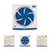 TOSHIBA Kitchen Ventilating Fan 25cm Size 30*30 In Dark Blue Or Off White Color With Oil Drawer - VRH25J10