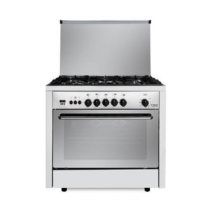 Picture of Fresh Gas Cooker Professional 5 Burners  90 CM Stainless - 500000095