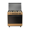Fresh Gas Cooker Hammer 5 Burners  90*60 CM Gold - 500009529