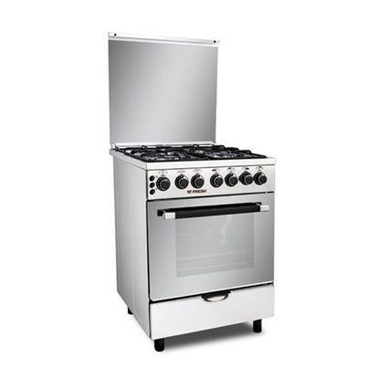 Fresh gas cooker Milano 4 burner 60*60 Cm With fan - 500002998
