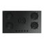 Fresh Gas Cooker Built In 5 Burners 90 Cm Glass BLACK 605 - HFR90CMGC1/W