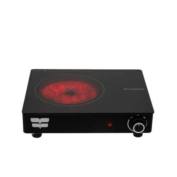 Fresh Hot Plate Single Ceramic 1500 W Black - 500013423