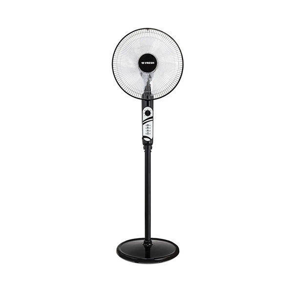 Fresh Stand Fan Silent  16 Inch Black - 500012019