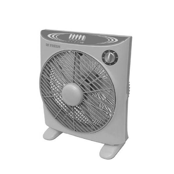 Fresh Fan Box Amar 14 inch Silver - 500004499