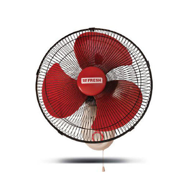 Fresh Wall Fan Brilliant 16 Inch Red - 500004513