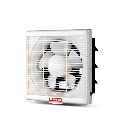 Fresh Ventilator Wall Fan 20 cm Size 25*25 White - 500004556