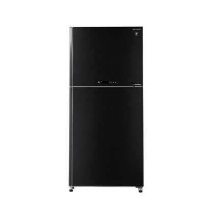 SHARP Refrigerator Inverter Digital, No Frost 538 Liter, Black - SJ-GV69G-BK