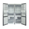 SHARP Refrigerator Digital, Bottom Freezer, Advanced No Frost 468 Liter, Silver - SJ-BG615-SS