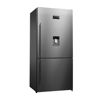 SHARP Refrigerator Digital, Bottom Freezer, Advanced No Frost 565 Liter, Silver - SJ-BG725D-SS