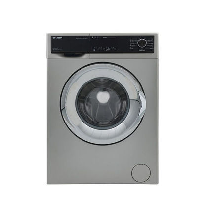 SHARP Washing Machine Fully Automatic 7 Kg, Silver - ES-FP710CXE-S