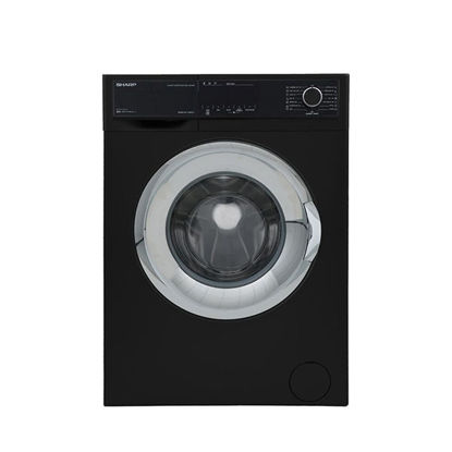 SHARP Washing Machine Fully Automatic 7 Kg, Black - ES-FP710CXE-B