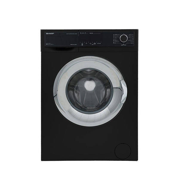 SHARP Washing Machine Fully Automatic 7 Kg, Black - ES-FP710CXE-B