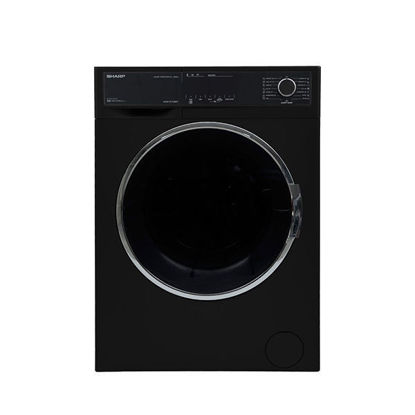 SHARP Washing Machine Fully Automatic 8 Kg, Black - ES-FP814CXE-B