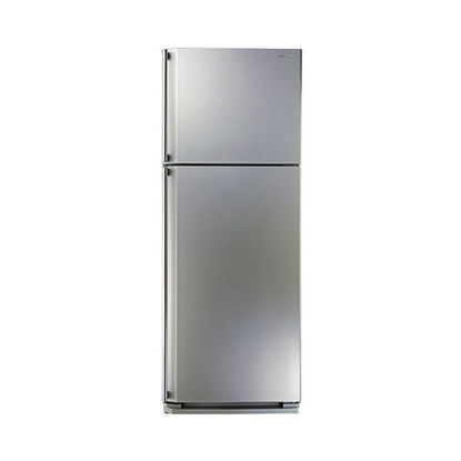SHARP Refrigerator No Frost 385 Liter, Silver - SJ-48C(SL)