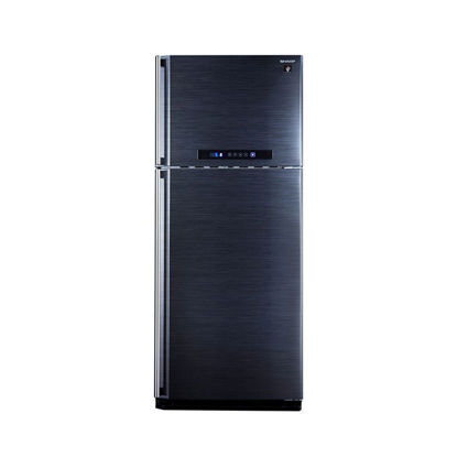 SHARP Refrigerator Digital, No Frost 385 Liter, Black - SJ-PC48A(BK)