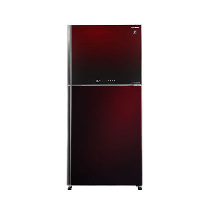 SHARP Refrigerator Inverter Digital, No Frost 480 Liter, Red - SJ-GV63G-RD