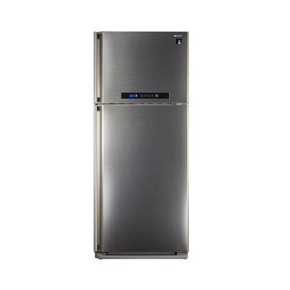Sharp Refrigerator Digital, No Frost 385 Liter, Stainless - SJ-PC48A(ST)