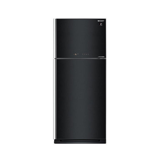 SHARP Refrigerator Inverter Digital, No Frost 450 Liter, Black - SJ-GV58G-BK