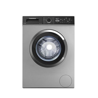 Picture of TORNADO Washing Machine Fully Automatic 7 Kg, Silver - TWV-FN710SLOA