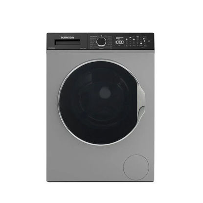 Picture of TORNADO Washing Machine Fully Automatic 8 Kg, 6 Kg Dryer, Silver - TWV-FN814SLDA