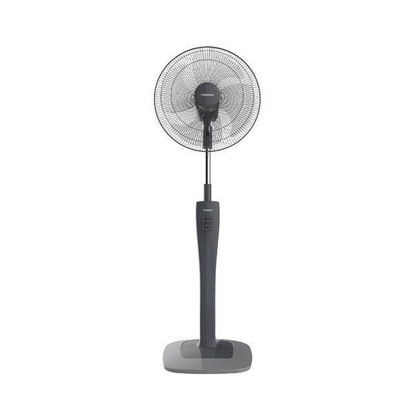 TORNADO Stand Fan 16 Inch, 4 Blades, Grey Or Maroon - TSF-74