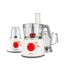 TORNADO Food Processor 1000 Watt, 1.2 Liter Bowl, 1 Liter Blender, White - TFP-1000CC
