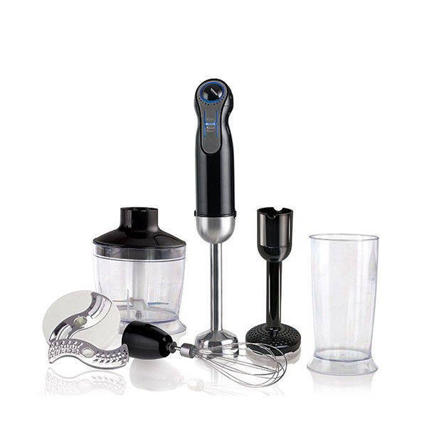 Tornado Hand Blender 800 Watt, Stainless Steel Blades, Turbo speed, Black - HB-800F