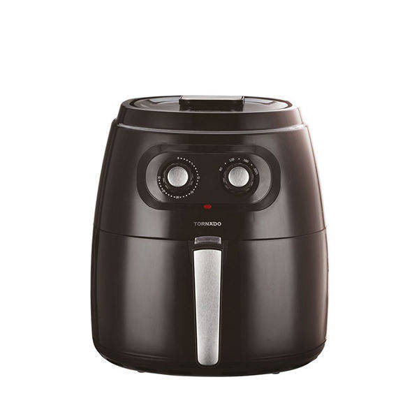 TORNADO Air Fryer 1800 Watt, 7.2 Liter, Mechanical, Black - THF-1878-MB