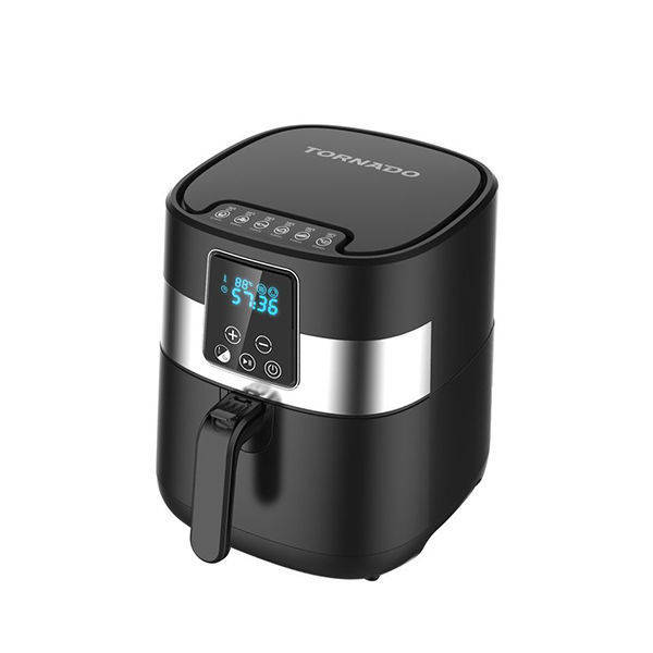 TORNADO Air Fryer 1300 Watt, 3 Liter, LED Display, Black - THF-133D