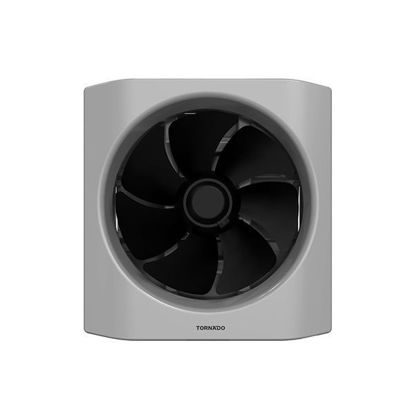 TORNADO Kitchen Ventilating Fan 25cm Size 30×30 In Grey x Black Color - TVH-25BG