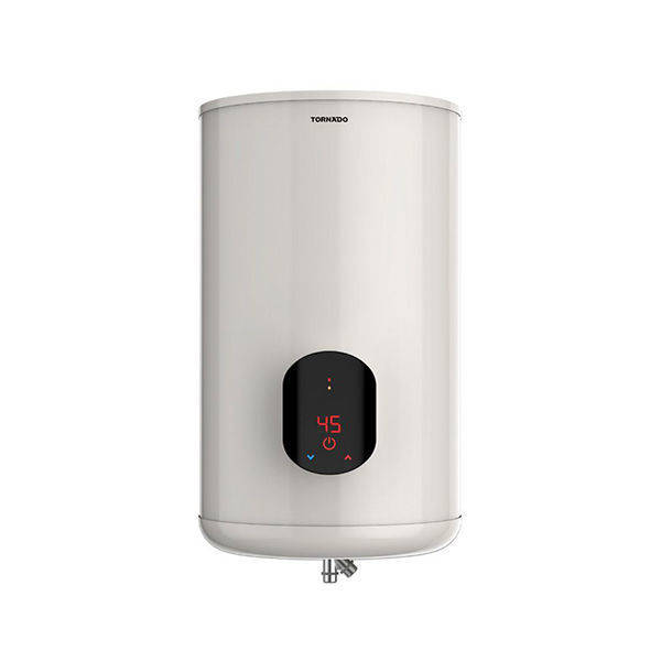 TORNADO Electric Water Heater 65 Liter, Digital, Off White - EWH-S65CSE-F