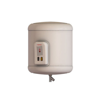TORNADO Electric Water Heater 35 Liter, LED Lamp, Off White - EHA-35TSM-F