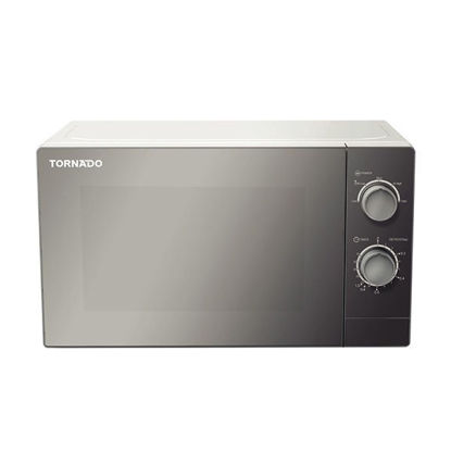 TORNADO Microwave Solo 20 Liter, 700 Watt, Silver - TM-20MS