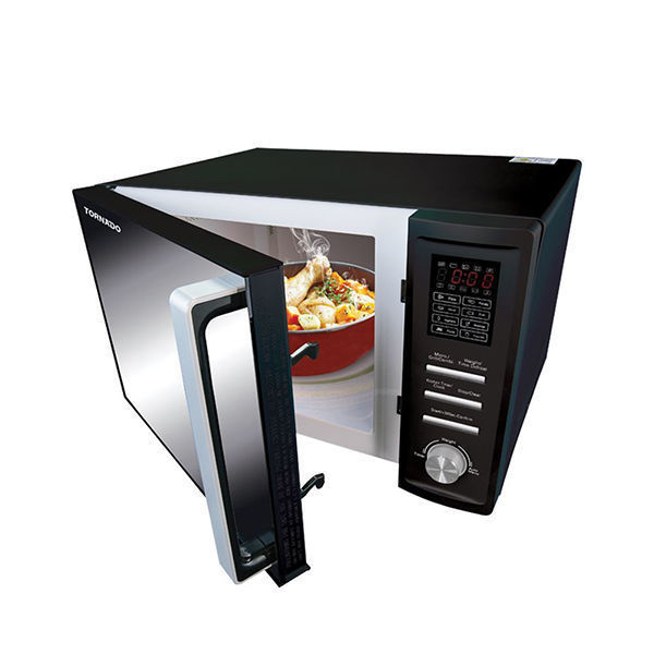 ElIraqi Company TORNADO Microwave Grill 36 Liter, 1000 Watt, 8 Menus