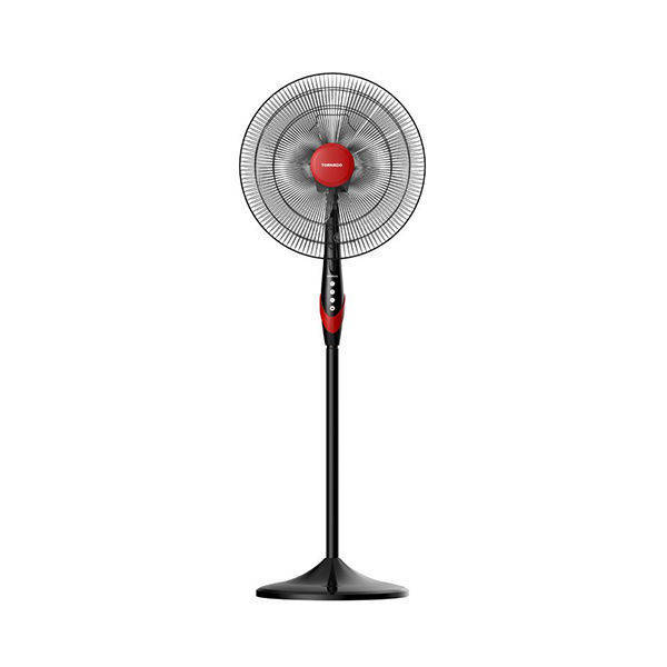 TORNADO Stand Fan 18 Inch, 4 Blades, Black - TSF-18XW