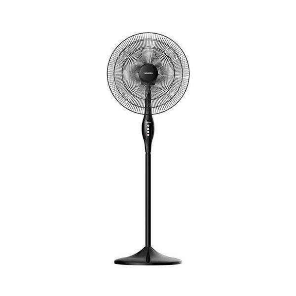 TORNADO Stand Fan 18 Inch, 4 Blades, Black - TSF-18W