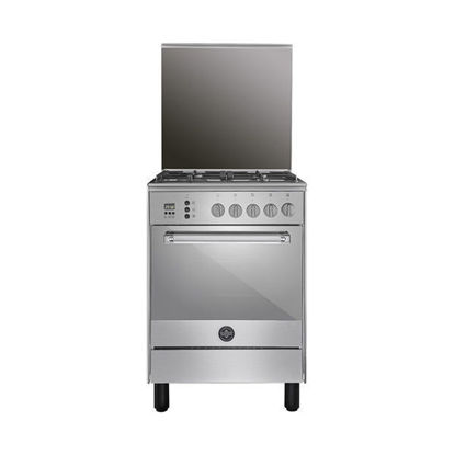 Picture of LA GERMANIA Freestanding Cooker 60 x 60, 4 Gas Burners, Stainless - 6C80GLA1X4AWW