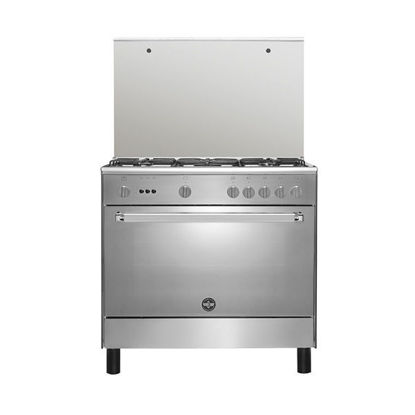LA GERMANIA Freestanding Cooker 90 x 60 CM, 5 Gas Burners, Stainless - 9C10GRB1X4AWW