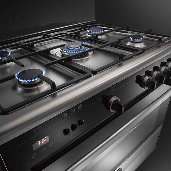 El-Iraqi Company | LA GERMANIA Freestanding Cooker 90 x 60 CM, 5 Gas ...