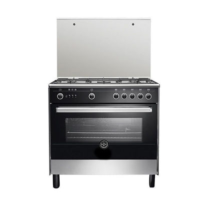 Picture of LA GERMANIA Freestanding Cooker 90 x 60 CM, 5 Gas Burners, Stainless - 9M10GUB1X4AWW
