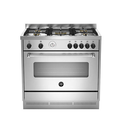 Picture of LA GERMANIA Freestanding Cooker 90 x 60 CM, 5 Gas Burners, Stainless - AMS95C81AX/20