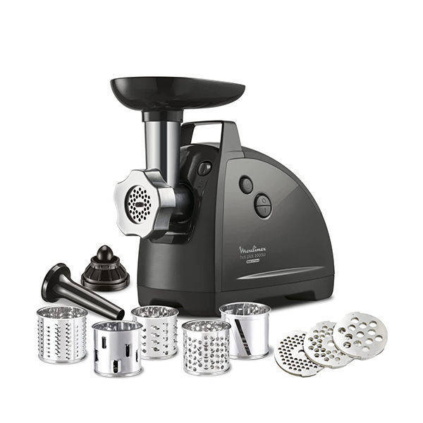 Moulinex Meat Grinder 10*1 2000 Watt Silver/Black - ME684826