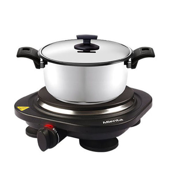 El-Iraqi Company | Mienta Hot plate Travelmate 1500 Watt Black - HP41125B