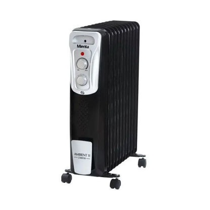 Picture of Mienta 13 Fin Oil Radiator Ambient 2500 W Black -  OR37319B