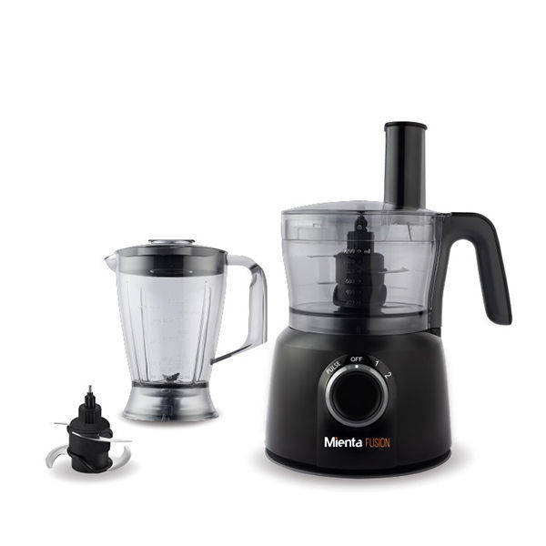 Mienta Food Processor Fusion Half Set 1000 Watt Black  - CH23528A