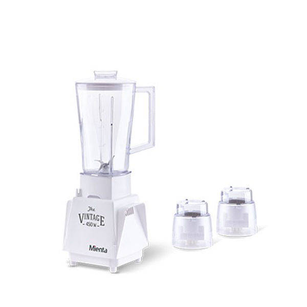 Mienta Blender Vintage 450 Watt White - BL-242