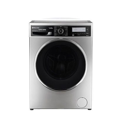 White Point  Front Load Washing Machine Inverter 12 KG Silver - WPW 1221 TSVSC