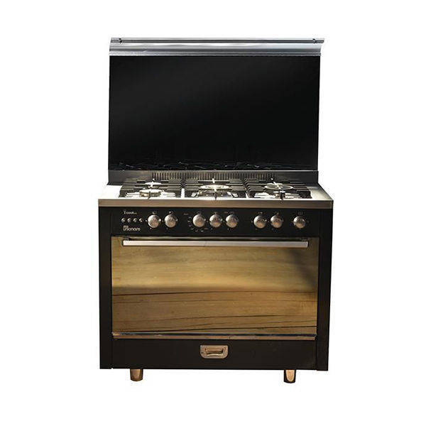 Unionaire Gas Cooker i-Cook Pro 5 Burners 60*90 cm BALCK - C6090SB2BC511IDSP